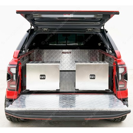 BLACKBOX aluminum swing case for Isuzu D-Max Trucks BLACK BOX