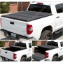 PROTECT premium aluminum trifold tonneau cover for Dodge Ram Quad Cab 6'4" Bed