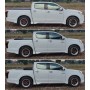 PROTECT premium faltbare Alu Laderaum Abdeckung mit Überrollbügel f. Isuzu D-Max Doppelkabinen