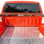 Chrome protection bar for front edge of Ford Ranger bed