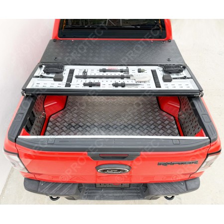 Taktische Aluminium Molle Platte für faltbare PROTECT Laderaumabdeckungen