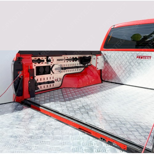 PROTECT tactical Stainless Steel Side Molle Panels for Ford Ranger