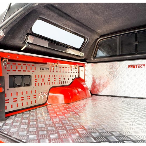 Profi Alu-Lastschienen & Lastring-Set (8-teilig) – Für Ford Ranger & VW Amarok ab 2023