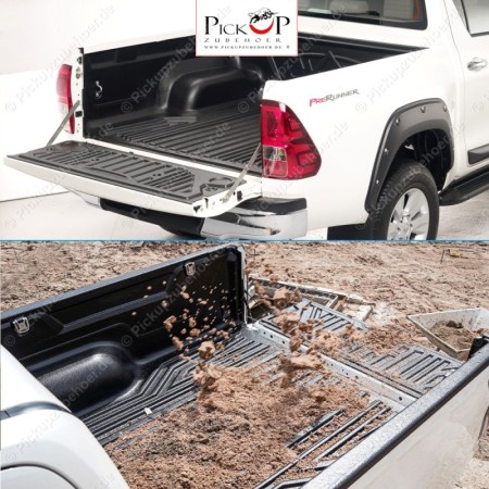 MAXLINER Bedliner cargo space tray for Isuzu D-Max extra cabin
