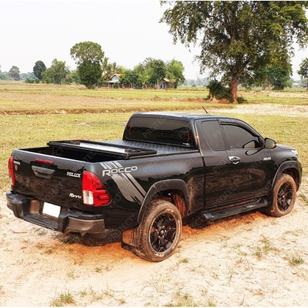 PROTECT trifold aluminum tonneau truck bed cover for Toyota Hilux Extra Cab