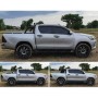 PROTECT cover foldable aluminum loading compartment cover with roll bar for Toyota Hilux Doppelkabine Bj.