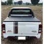 PROTECT cover foldable aluminum loading compartment cover with roll bar for Isuzu D-Max Doppelkabine Bj.