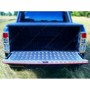 PROTECT aluminum tailgate cover with edge protection for Ford Ranger double cab year 2012-2022
