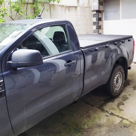 PROTECT Cover faltbare Alu Laderaumabdeckung für Ford Ranger Einzelkabine Bj. 2012-2022