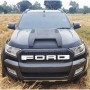 Hood scoop for Ford Ranger with Line-X protective coating