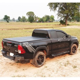 PROTECT Alu Trifold Laderaumabdeckung Toyota Hilux Extracab Pickupzubehoer.de