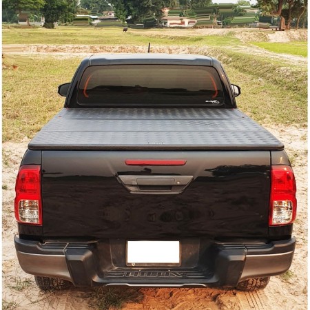 PROTECT Cover foldable aluminum load compartment cover for Nissan Navara NP300 King Cab / extra cabin