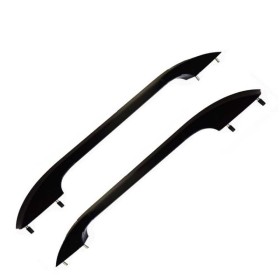 Aluminum roof rails for hardtops and tonneau covers