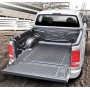 Lower edge cargo compartment tub for VW AMAROK double cabin