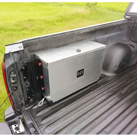 BLACKBOX schwenkbare Alu Staubox für Mitsubishi L200 / Fiat Fullback Pickups