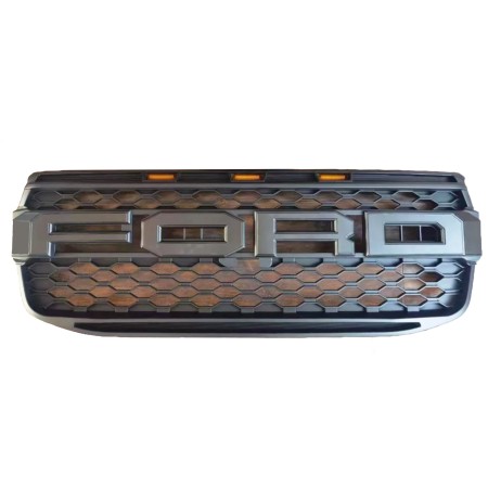 Radiator grille for Ford Ranger extra cab / single cab generation 2023+ with lighting
