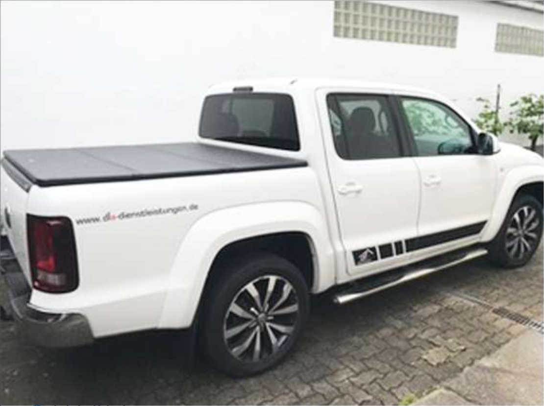 PROTECT foldable cargo compartment cover for VW Amarok pickup -1