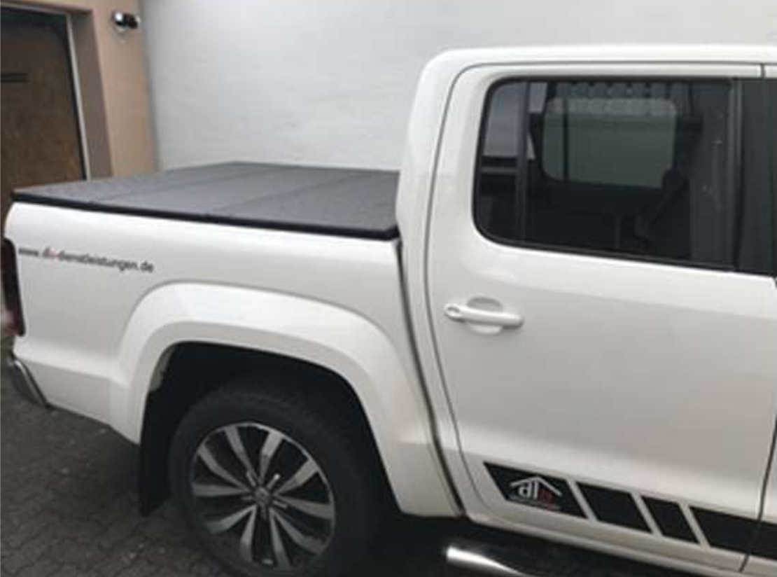 PROTECT foldable cargo compartment cover for VW Amarok pickup -3