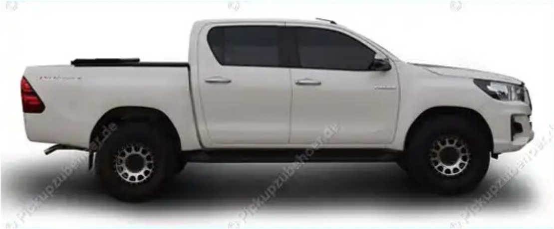 PROTECT Cover faltbare Alu Laderaumabdeckung für Toyota Hilux Doppelkabine-3